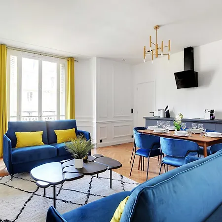 Spacious - 3br 6p - Quinze-vingts Апартаменты Париж